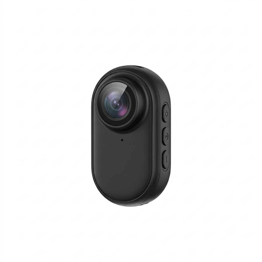 Compact Action Camera 1080p Full HD with 120° Wide Angle and Extended Battery Life