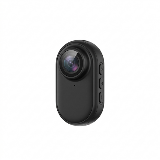 Compact Action Camera 1080p Full HD with 120° Wide Angle and Extended Battery Life