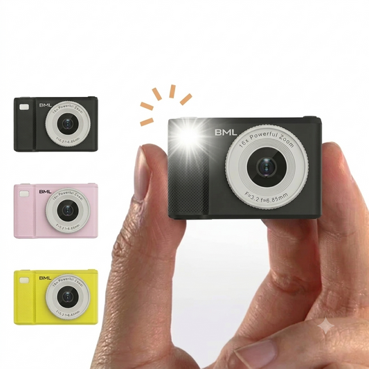 1080p Full HD Pocket Mini Digital Camera with 16x Powerful Zoom