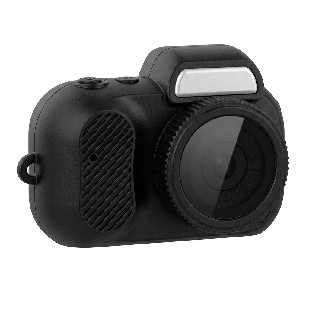 Compact Kids Digital Action Camera with 64GB Memory Card Support