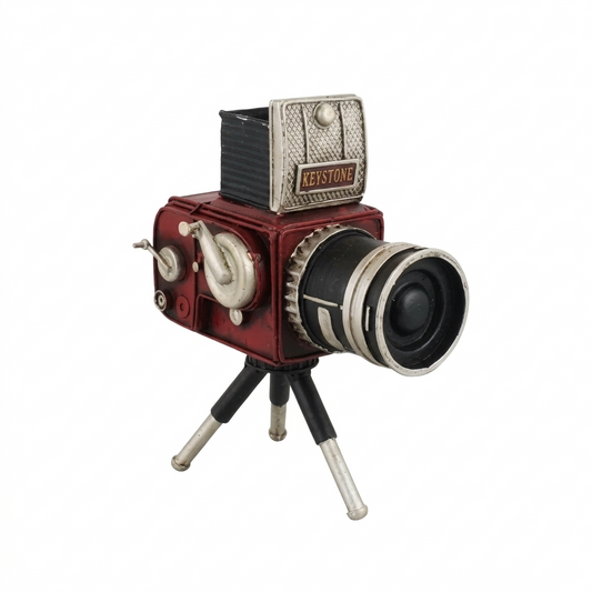 Vintage Keystone Movie Camera Replica - Antique Decorative Collectible